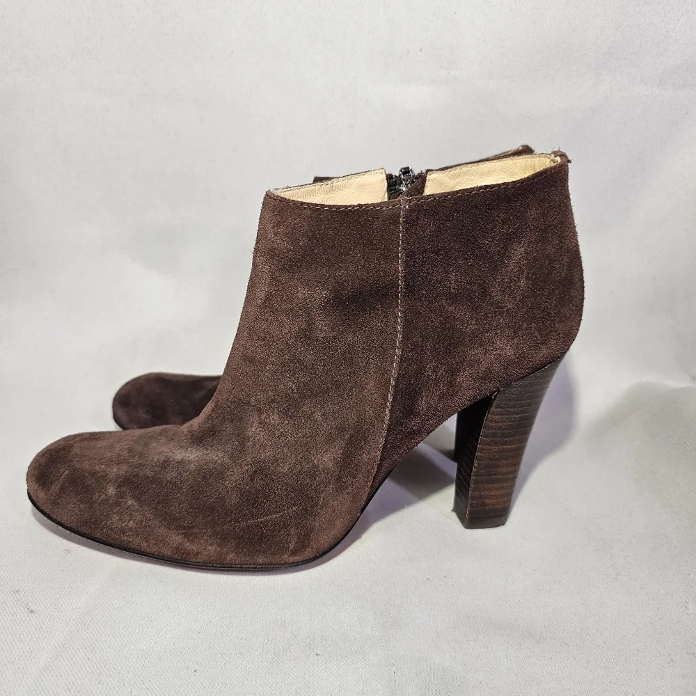 Alexandre Birman Suede Leather High Heel Ankle Boots Women's Size 36‎
